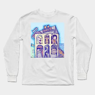 Flowers musical house Long Sleeve T-Shirt